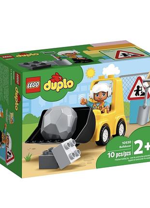Lego duplo town бульдозер