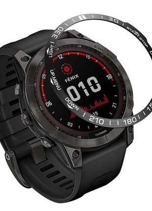 Защита на безель для смарт-часов garmin fenix 7x1 фото