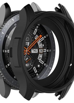 Захисний силіконовий чохол samsung galaxy watch 46 мм / gear s3 frontier. матовий3 фото