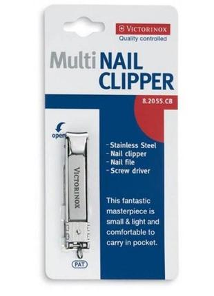 Брелок книпсер victorinox nail clipper 8.2055.cb оригинал швейцария