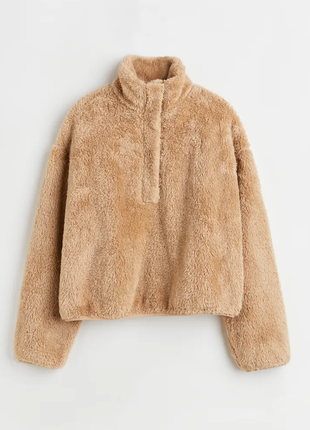 Хутряні толстовки з високим коміром h&m  s, м, l, xl