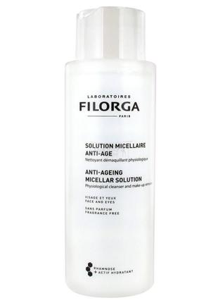 Мицеллярный антивозрастной  раствор anti-ageing micellar solution filorga 400 мл