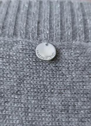 Fiorella rubino шерстяной ангоровый удлененный свитер джемпер оверсайз /6690/7 фото