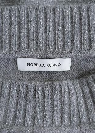 Fiorella rubino шерстяной ангоровый удлененный свитер джемпер оверсайз /6690/4 фото