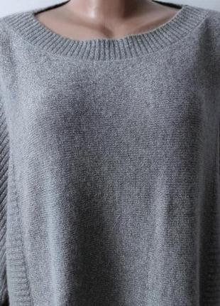 Fiorella rubino шерстяной ангоровый удлененный свитер джемпер оверсайз /6690/3 фото
