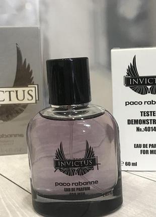 Чоловіча туалетна вода тестер paco rabanne invictus intense / пако рабанн. инвиктус інтенс / 50 мл