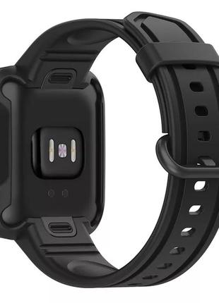 Силиконовый ремешок с чехлом для xiaomi mi watch 2 lite / redmi watch 22 фото