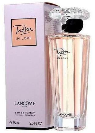 Женская парфюмированная вода lancome tresor in love (ланком трезор ин лав) 75 мл