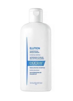 Балансувальний шампунь ducray elution gentle balancing shampoo 200 мл