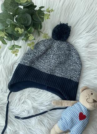 Шапка демі на флісі