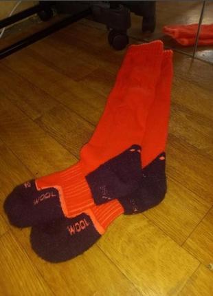Шерстяные высокие носки для спорта и отдыха