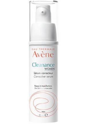 Авен сироватка клінанс вумен коригуюча для обличчя avene cleanance women corrigerend serum