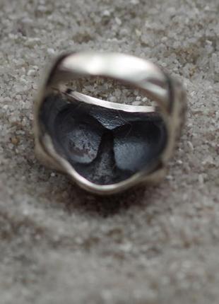 Кольцо сова . размер 16,5 . индия . серебро4 фото