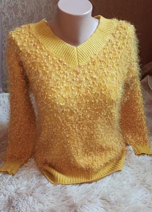 Жіночий светр травка та кашемір 42-50 р2 фото