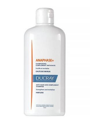Стимулюючий шампунь для ослабленого, випадаючого волосся ducray anaphase 400 мл