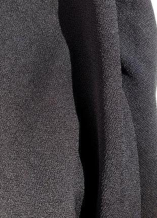 Стильный чёрный облегающий комбинезон из крепа pretty little thing8 фото