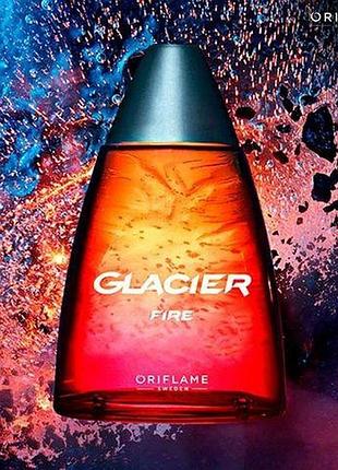 Туалетна вода glacier fire [ глейшер глэйшер фае] oriflame