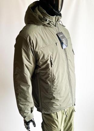 Куртка зимова helikon-tex husky tactical winter - alpha green1 фото