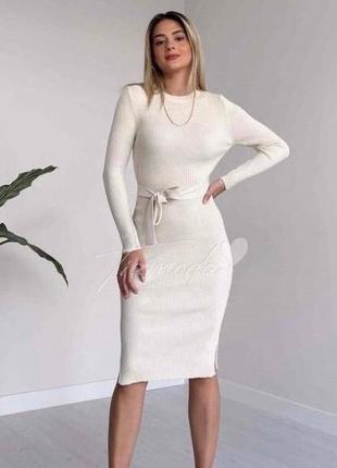Плаття платье рубчик