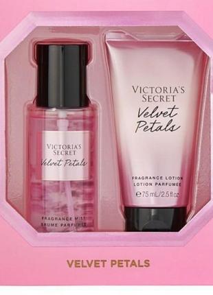 Подарунковий набір victoria's secret velvet petals1 фото