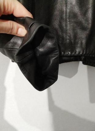 Жіноча шкіряна куртка піджак трансформер10 фото
