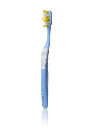 М'яка зубна щітка optifresh (блакитна)1 фото