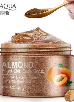 Скраб для тіла мигдальний bioaqua body scrub almond (120г)