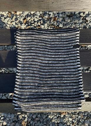 Новый шарф calvin klein ( ck bicolor knit loop scarf ) с америки
