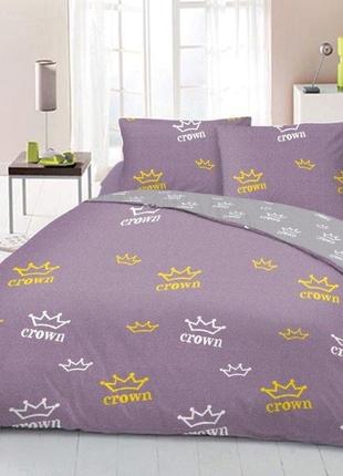 Набор постельного белья с рисунком короны