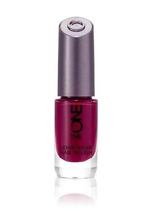 Стойкий лак для ногтей the one - томный бордо - 30531