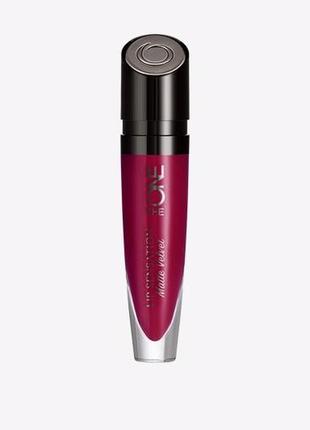 Рідка матова губна помада the one lip sensation червоний апельсин — 38463