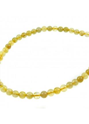 Ожерелье рутиловый кварц 8 мм ожерелье из натурального камня красивые украшения