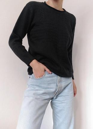 Шерстяной свитер серый джемпер шерсть пуловер реглан лонгслив кофта3 фото