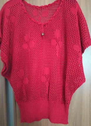 Красива ажурна жилетка