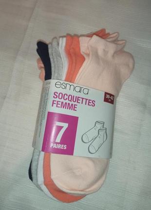 Женские носки esmara, женские короткие носки, шкарпетки германия