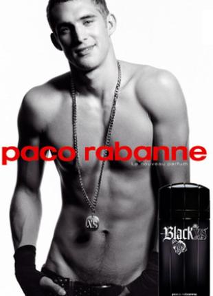 Тестер мужская туалетная вода  paco rabanne black xs / пако рабан блэк иксэс пур ом / 50ml3 фото