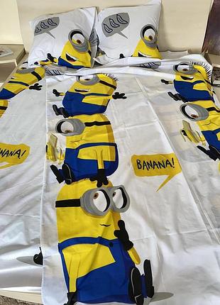 Дитяче постільна білизна з миньонами