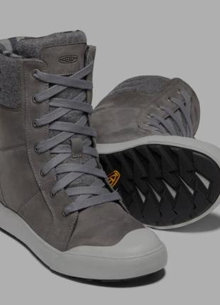Утеплённые зимние ботинки keen полусапожки