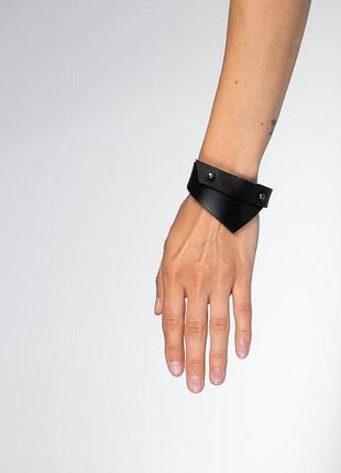 Архитерктурный браслет минимализм бохо , кожаный асимметричный браслет или пара