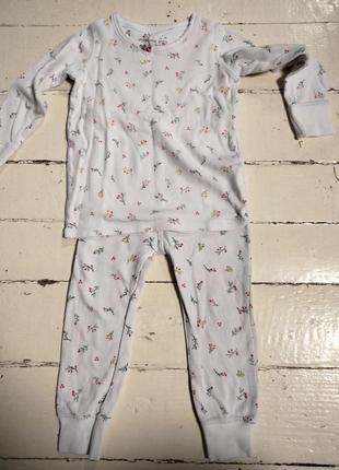 Піжама термобілизна next на 1,5-2, роки.