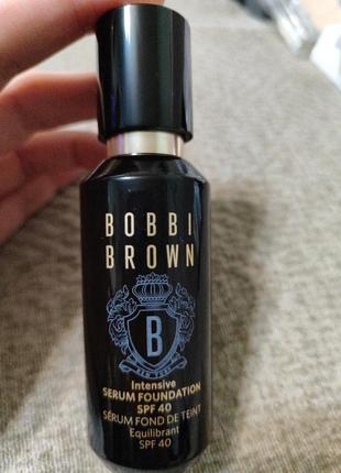 Bobbi brown serum foundation spf 40 тональный крем тон ivory