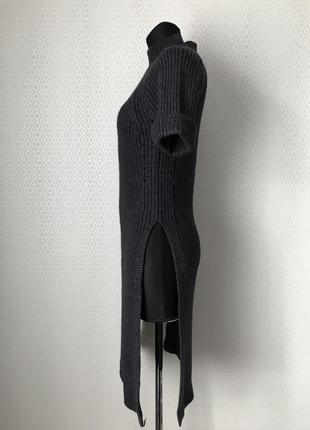 Стильный длинный свитер / безрукавка  с глубокими разрезами от watcher, размер 3, укр 42-44-462 фото
