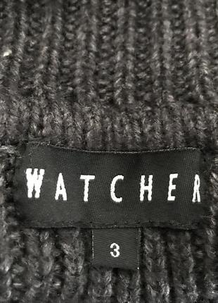 Стильный длинный свитер / безрукавка  с глубокими разрезами от watcher, размер 3, укр 42-44-465 фото