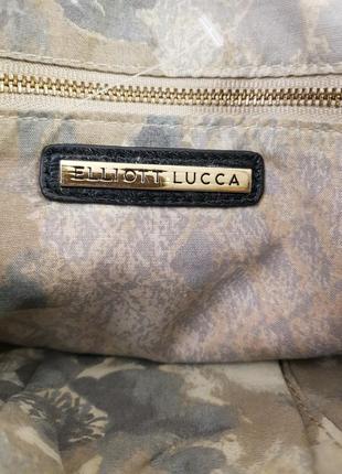 Изумительная кожаная сумка crossbody elliott lucca италия9 фото