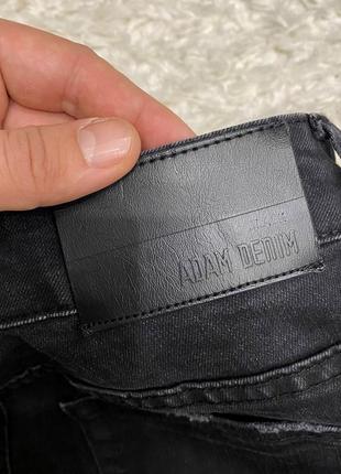 Джинси adam denim balck  (29 розмір) як нові7 фото