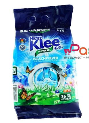 Klee universal 3кг - порошок для стирки klee (4260353550911)
