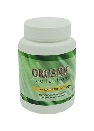 Wheatgrass - вітаміни для волосся від organic collection (вітграсс)