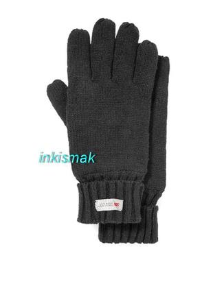 Теплые перчатки с 3m thinsulate c&a размер s, m, l, xl