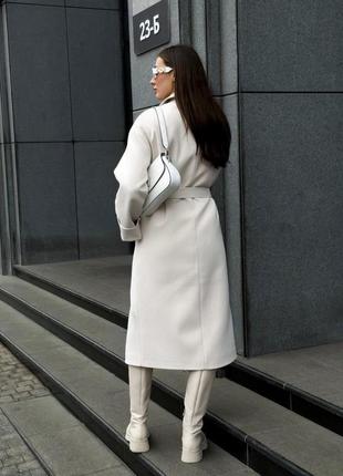 Тепле зимове пальто міді  вовна шерсть відмінна якість ❤️8 фото