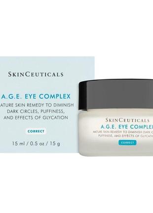 Антигликационный крем для кожи вокруг глаз skinceuticals age complex 15 мл